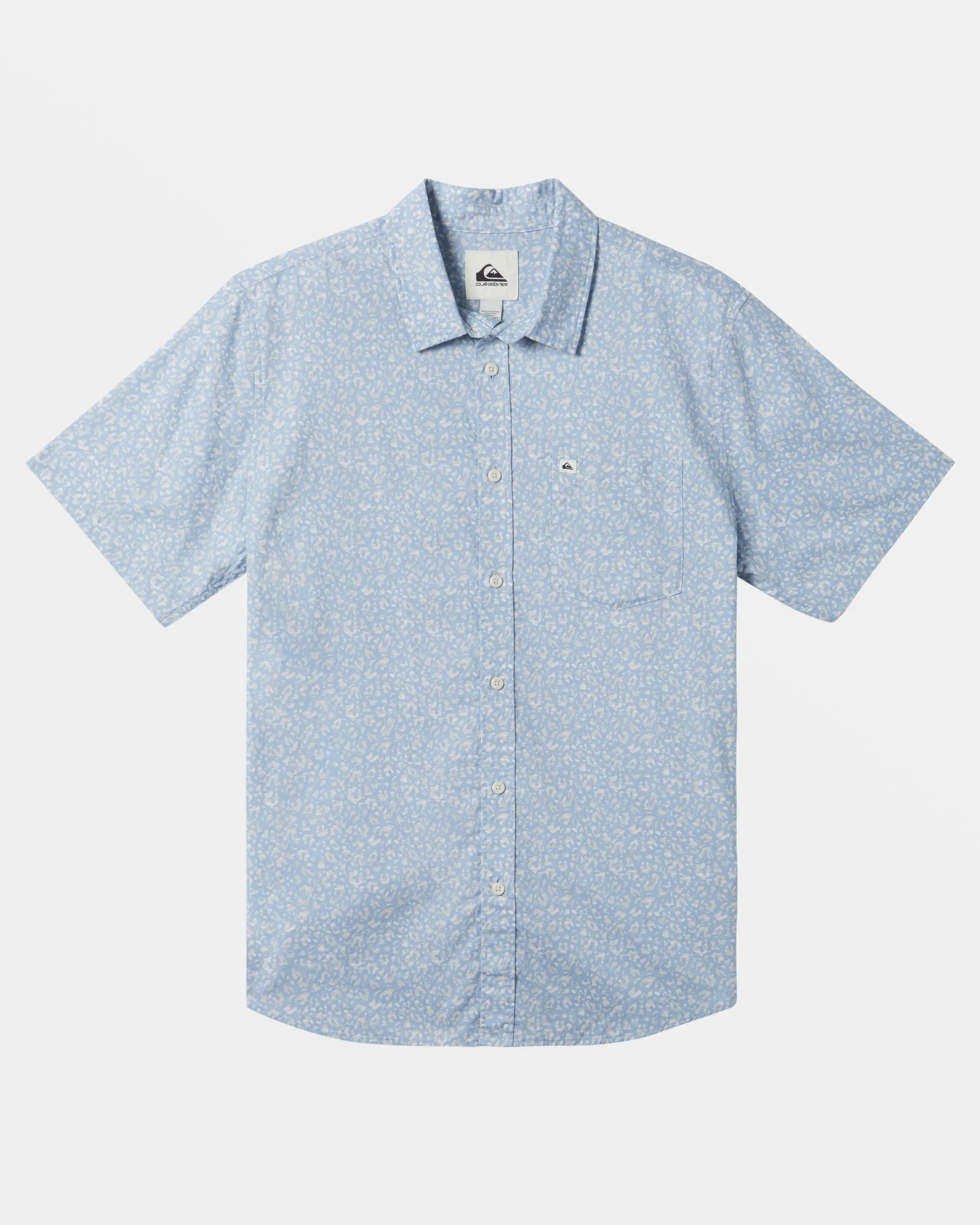 Apero Classic Short Sleeve Shirt - Airy Blue Apero Class Ss sold by Quiksilver