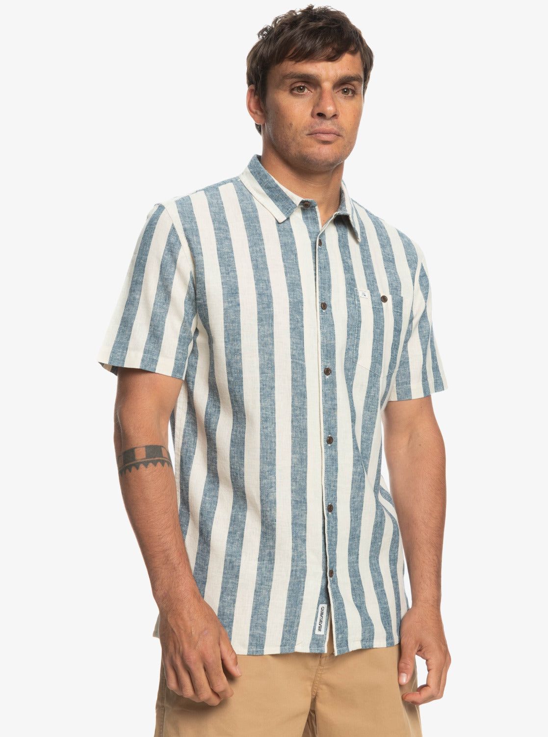 Lando Short Sleeve Shirt - Birch Lando sold by Quiksilver product image thumbnail 4