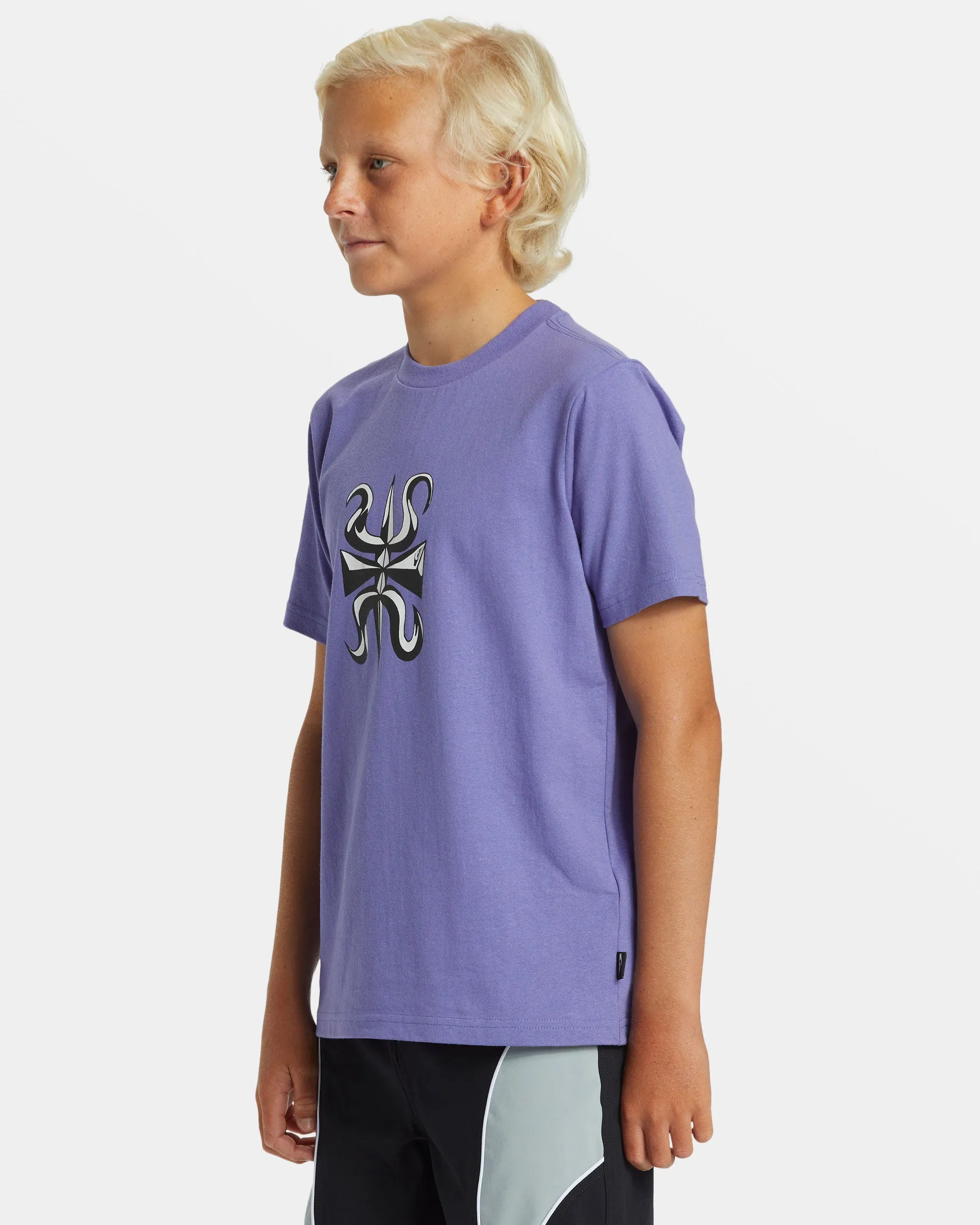 Boys 8-16 Trident T-Shirt - Corsican Blue sold by Quiksilver product image thumbnail 4