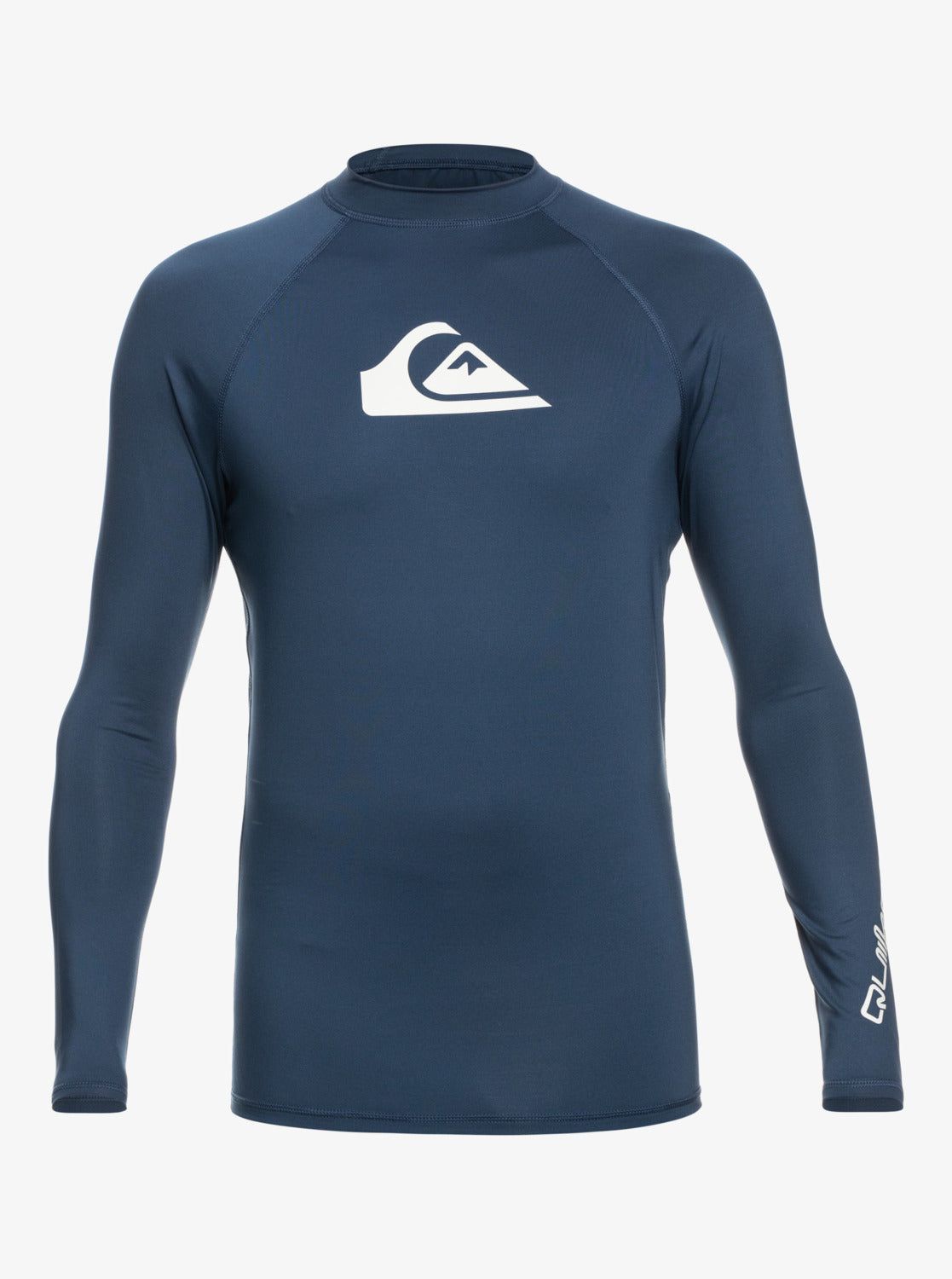 Boys 8-16 All Time Long Sleeve Rashguard - Insignia Blue sold by Quiksilver