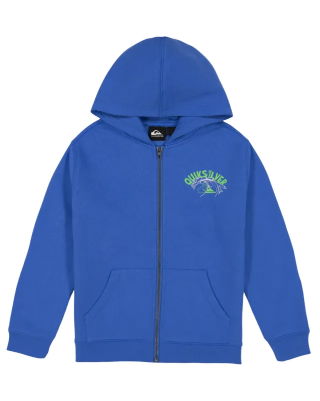 Boys 8-16 Over The Wave Hoodie - Nebulas Blue sold by Quiksilver