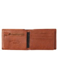 Mac Tri-Fold Leather Wallet sold by Quiksilver