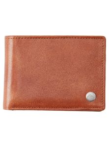 Mac Tri-Fold Leather Wallet sold by Quiksilver