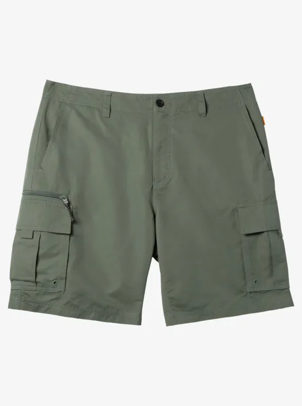 Waterman Maldive Atoll 20" Cargo Shorts - Seaweed sold by Quiksilver