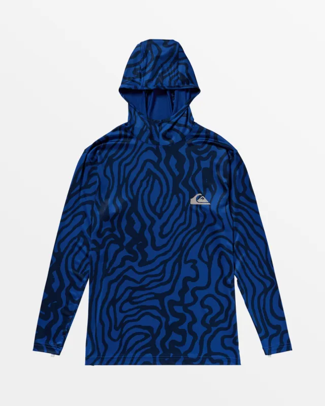 Everyday Hood Hooded Surf Tee - Monaco Blue sold by Quiksilver