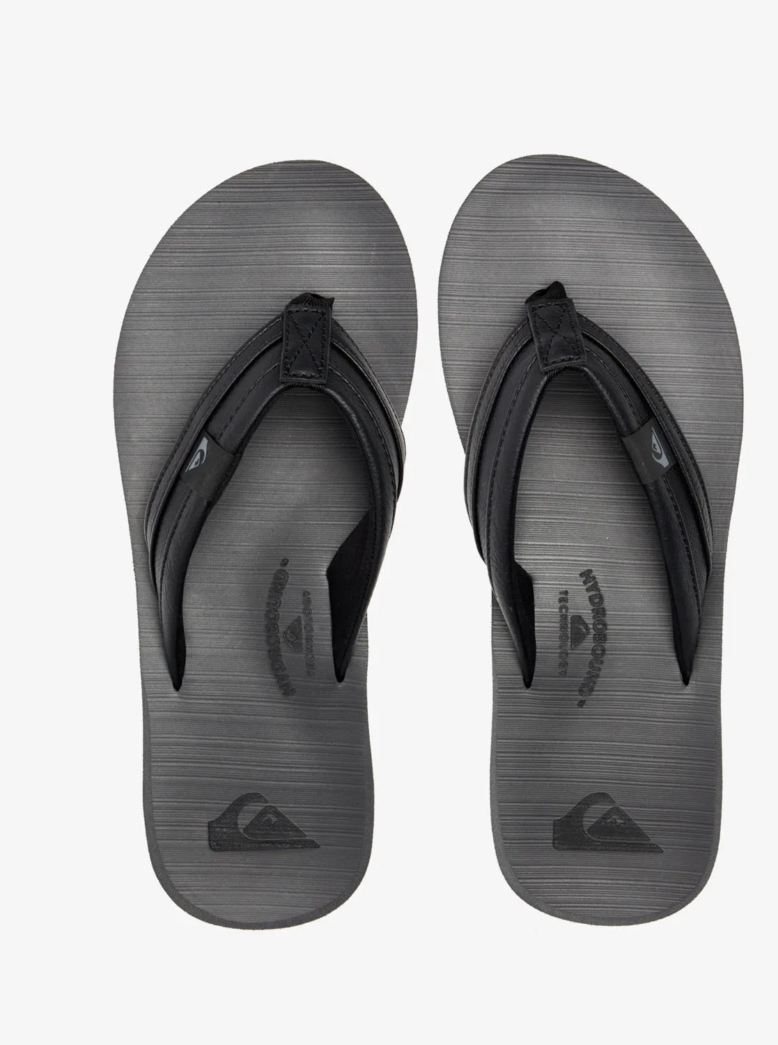 Carver Squish Sandals - Black/Grey/Black sold by Quiksilver product image thumbnail 4