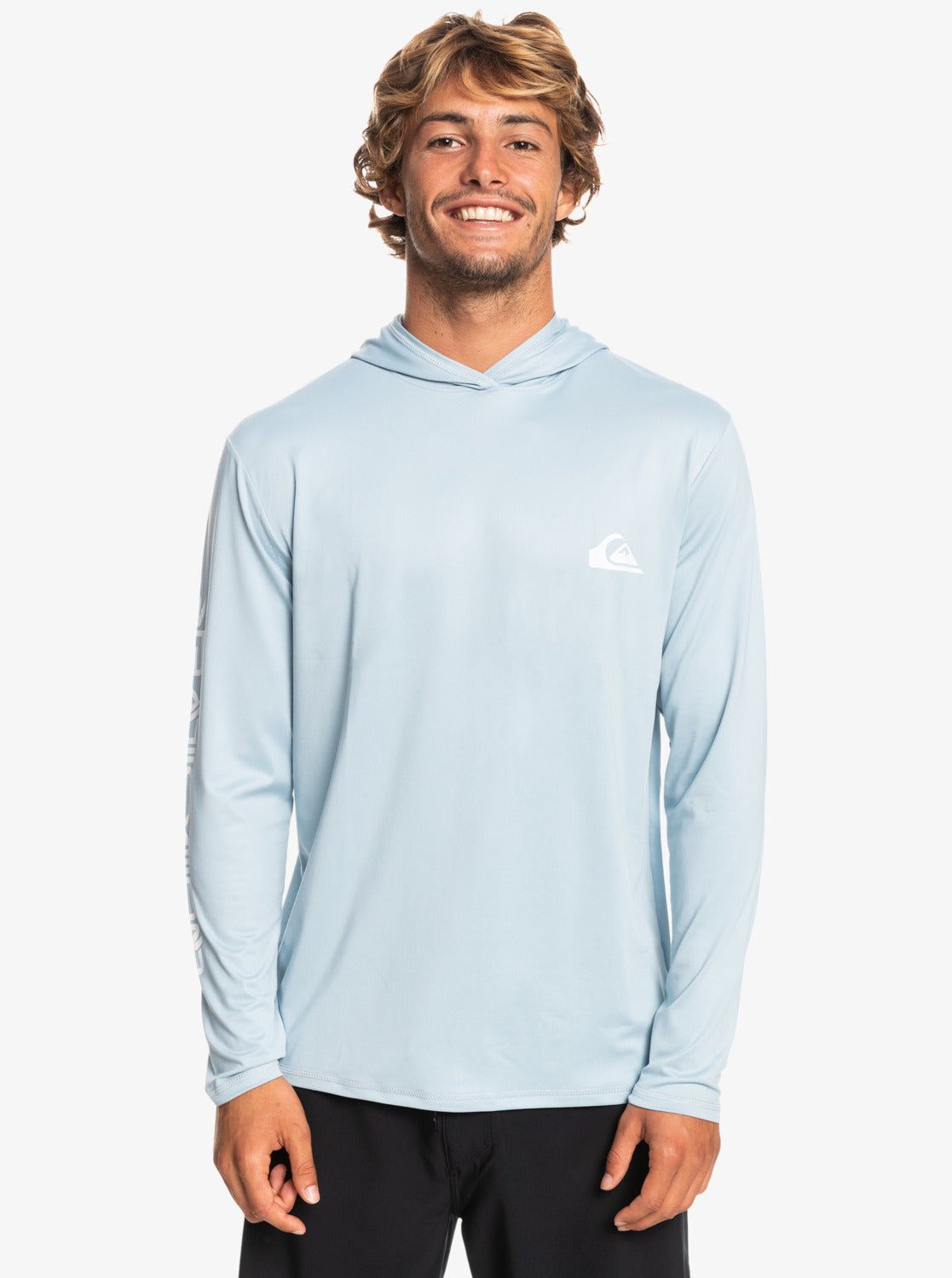 Omni Session UPF 50 Hooded Long Sleeve Surf Tee - Celestial Blue sold by Quiksilver product image thumbnail 2