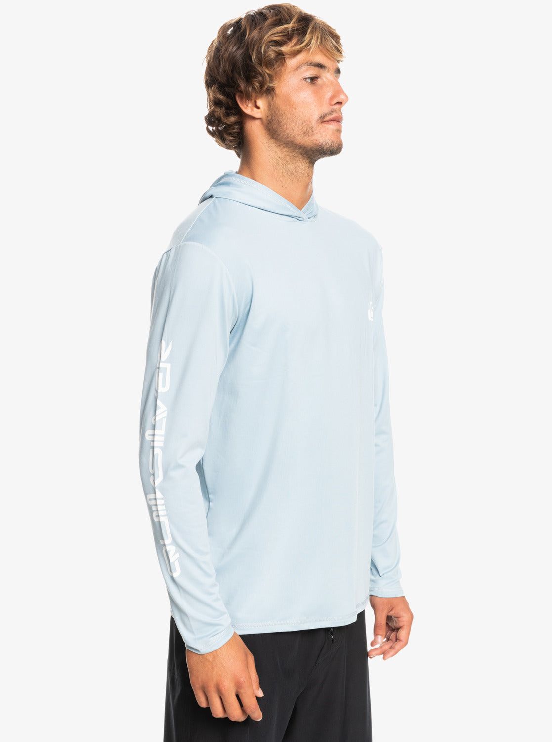 Omni Session UPF 50 Hooded Long Sleeve Surf Tee - Celestial Blue sold by Quiksilver product image thumbnail 3