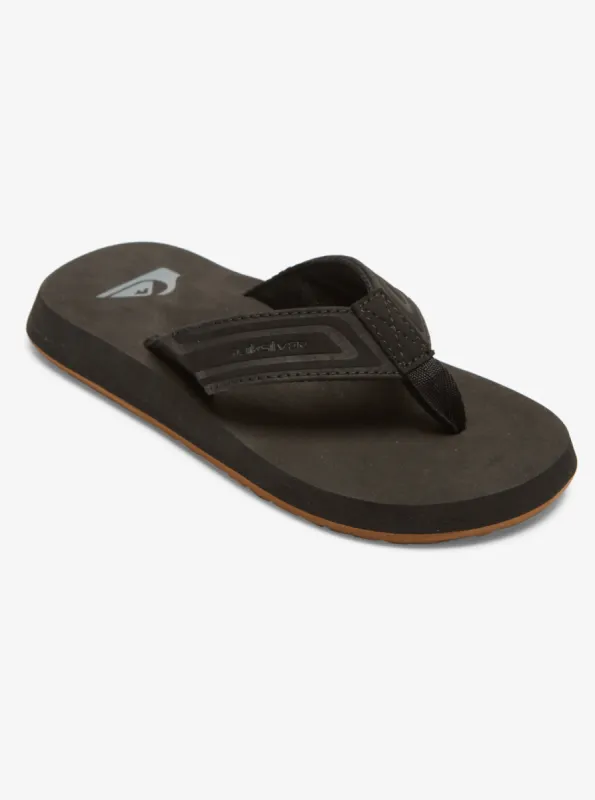 Boys 8-16 Monkey Wrench Core Sandals - Black 1 made by Quiksilver