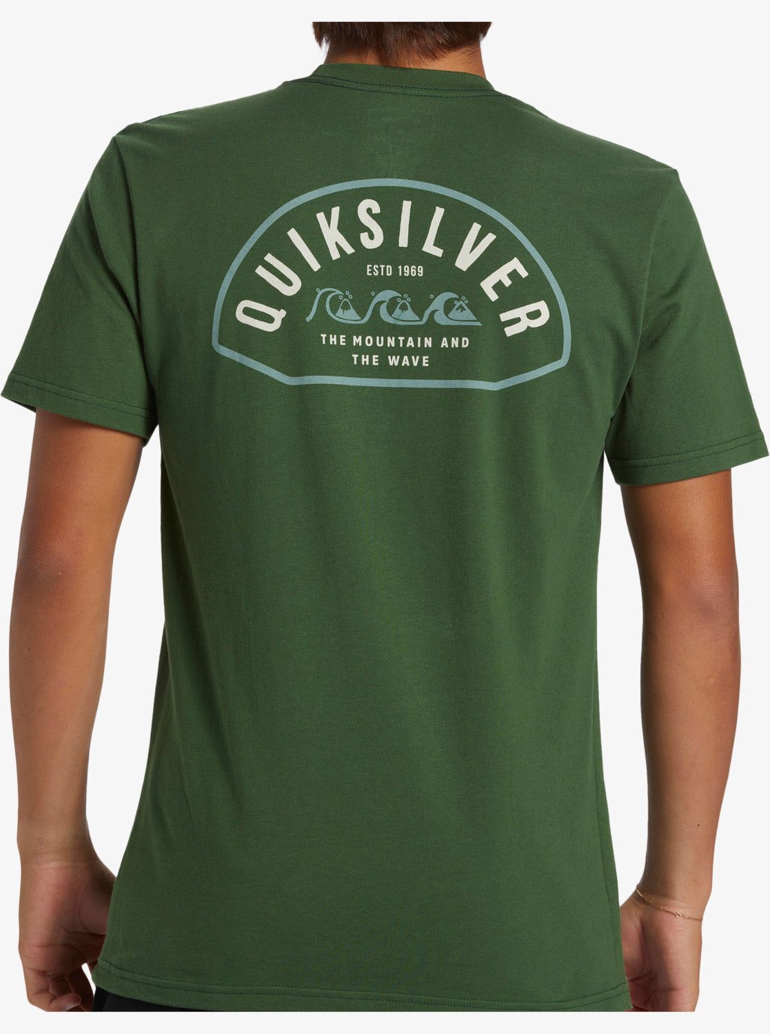 Logo Lockup T-Shirt - Greener Pastures sold by Quiksilver product image thumbnail 5