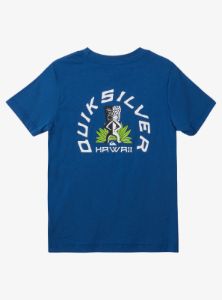 Boys 8-16 Hawaii Tiki Tom Short Sleeve T-Shirt - Royal Blue sold by Quiksilver