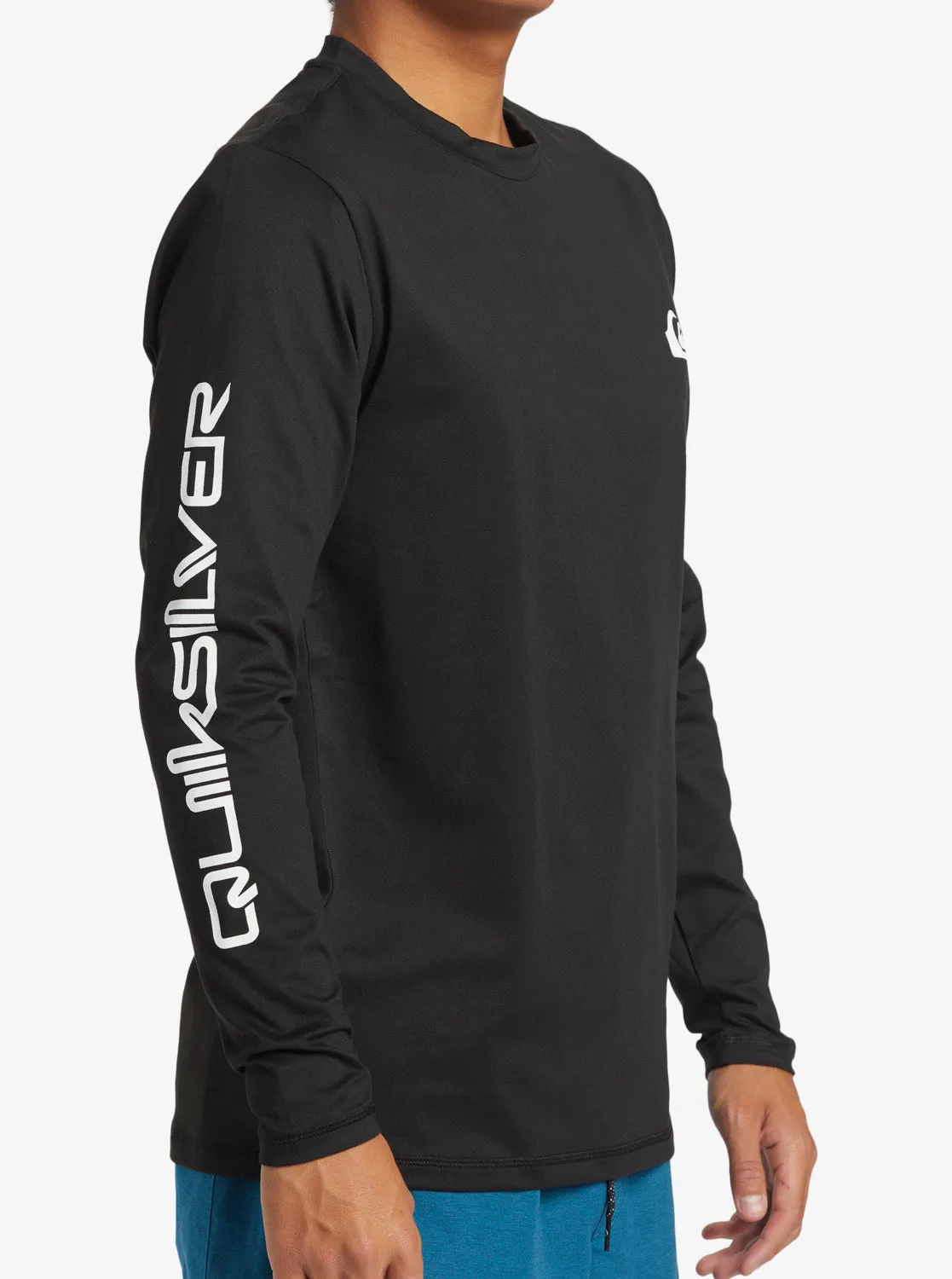 Omni Session Long Sleeve UPF 50 Surf T-Shirt - Black sold by Quiksilver product image thumbnail 4
