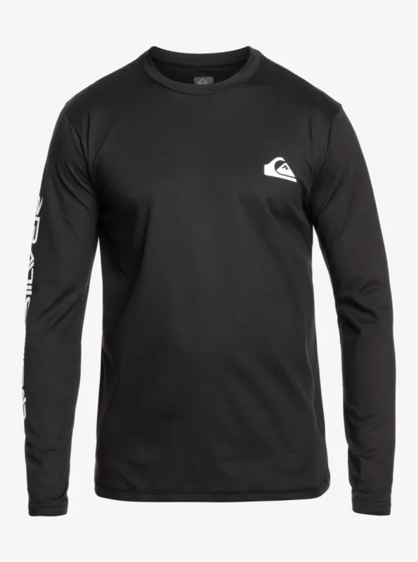 Omni Session Long Sleeve UPF 50 Surf T-Shirt - Black made by Quiksilver