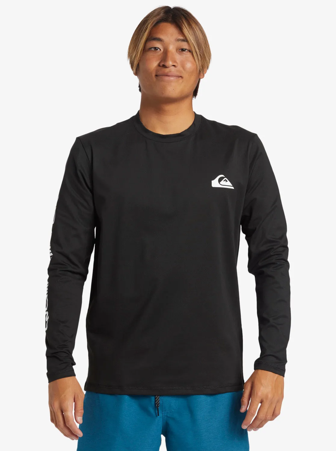 Omni Session Long Sleeve UPF 50 Surf T-Shirt - Black sold by Quiksilver product image thumbnail 2