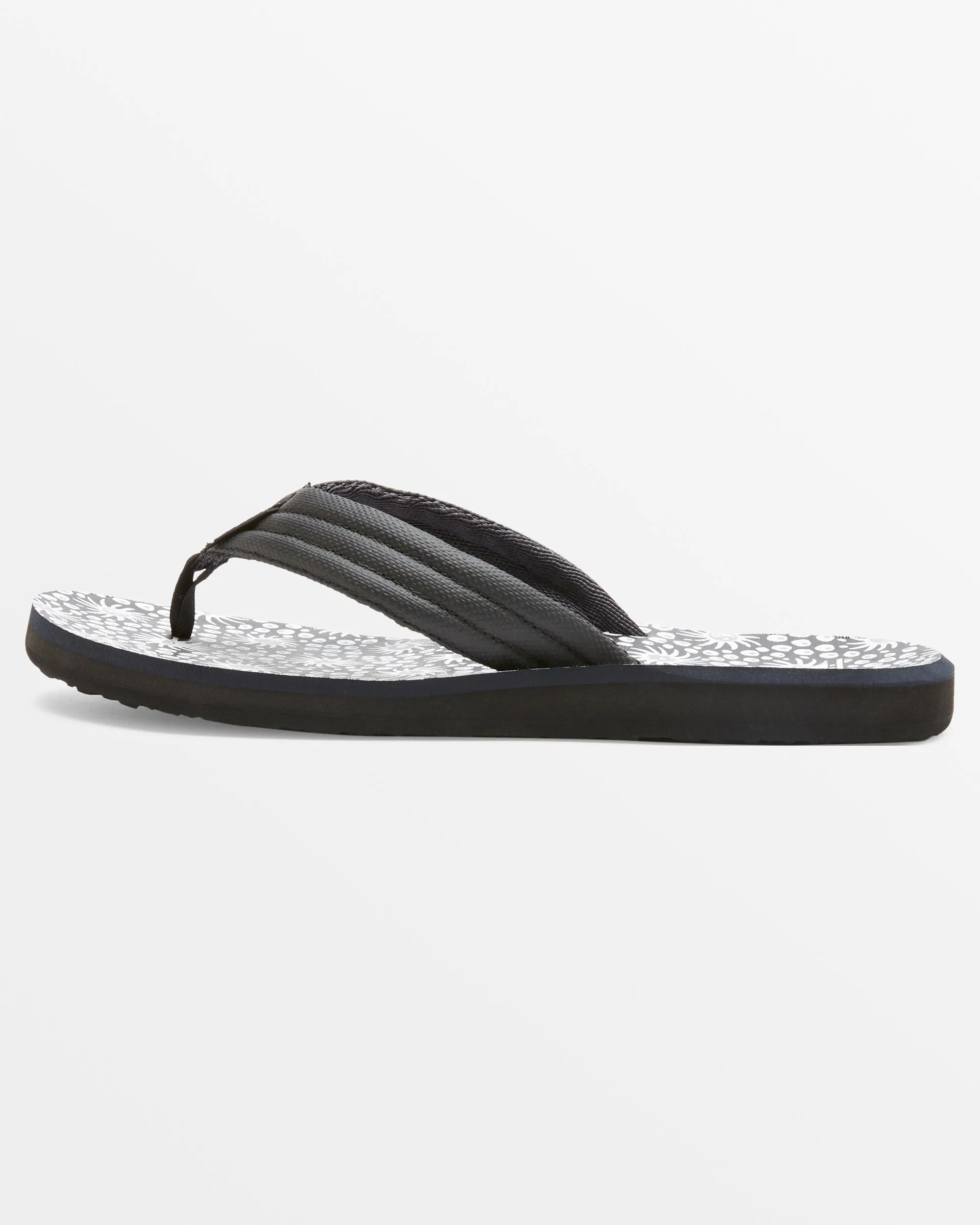 Carver Print Sandals - Black/White/Grey sold by Quiksilver product image thumbnail 4