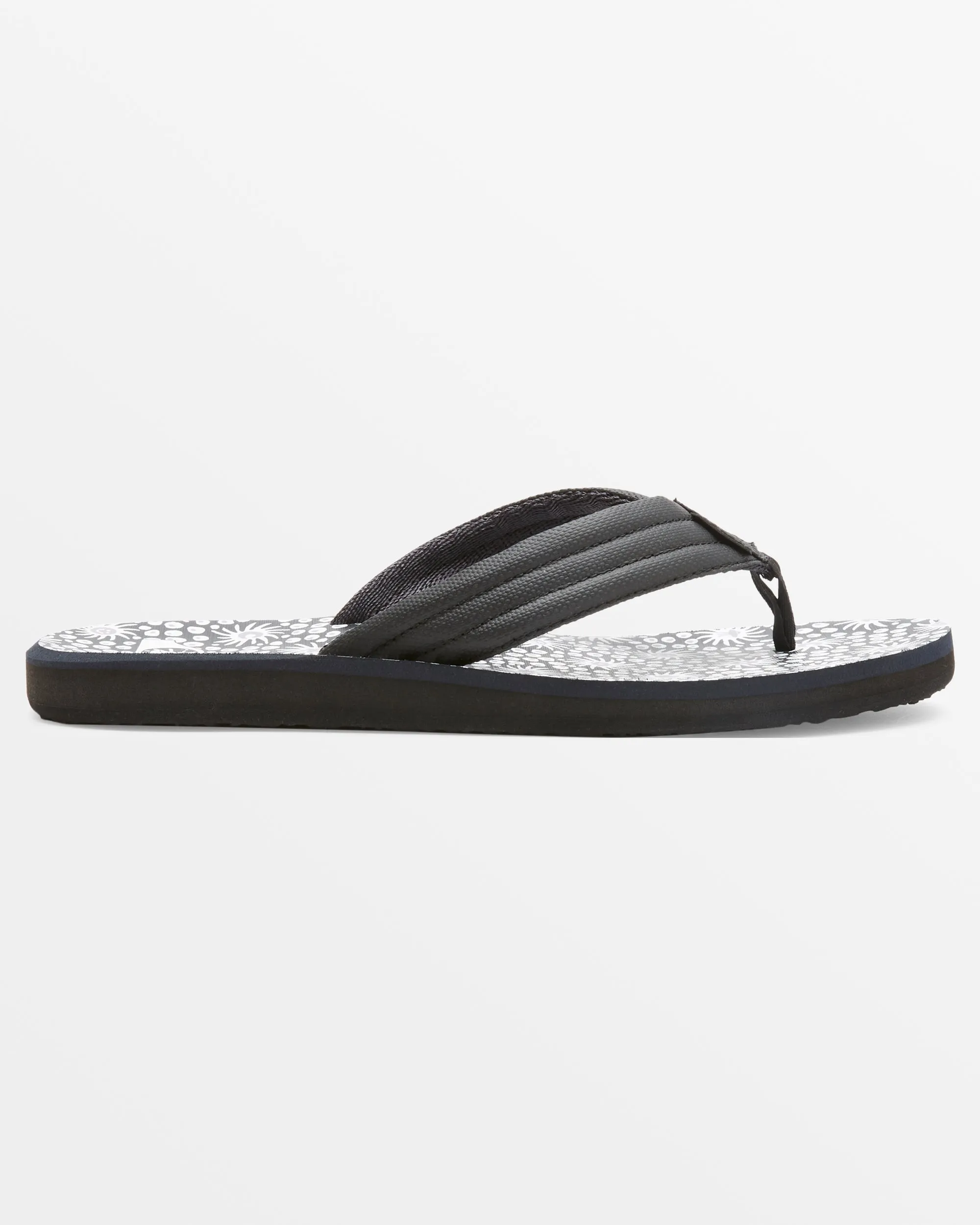 Carver Print Sandals - Black/White/Grey sold by Quiksilver product image thumbnail 3
