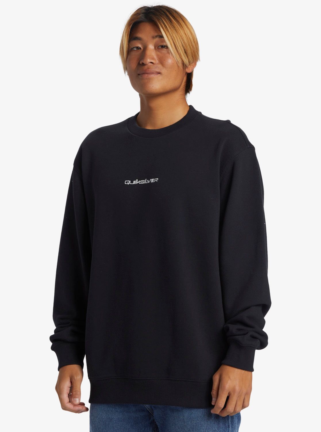 Dna Omni Logo Crew Neck Sweatshirt - Black sold by Quiksilver product image thumbnail 4