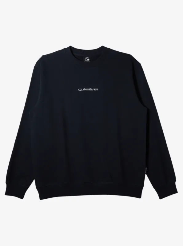 DNA Omni Logo Crew Neck Sweatshirt - Black sold by Quiksilver