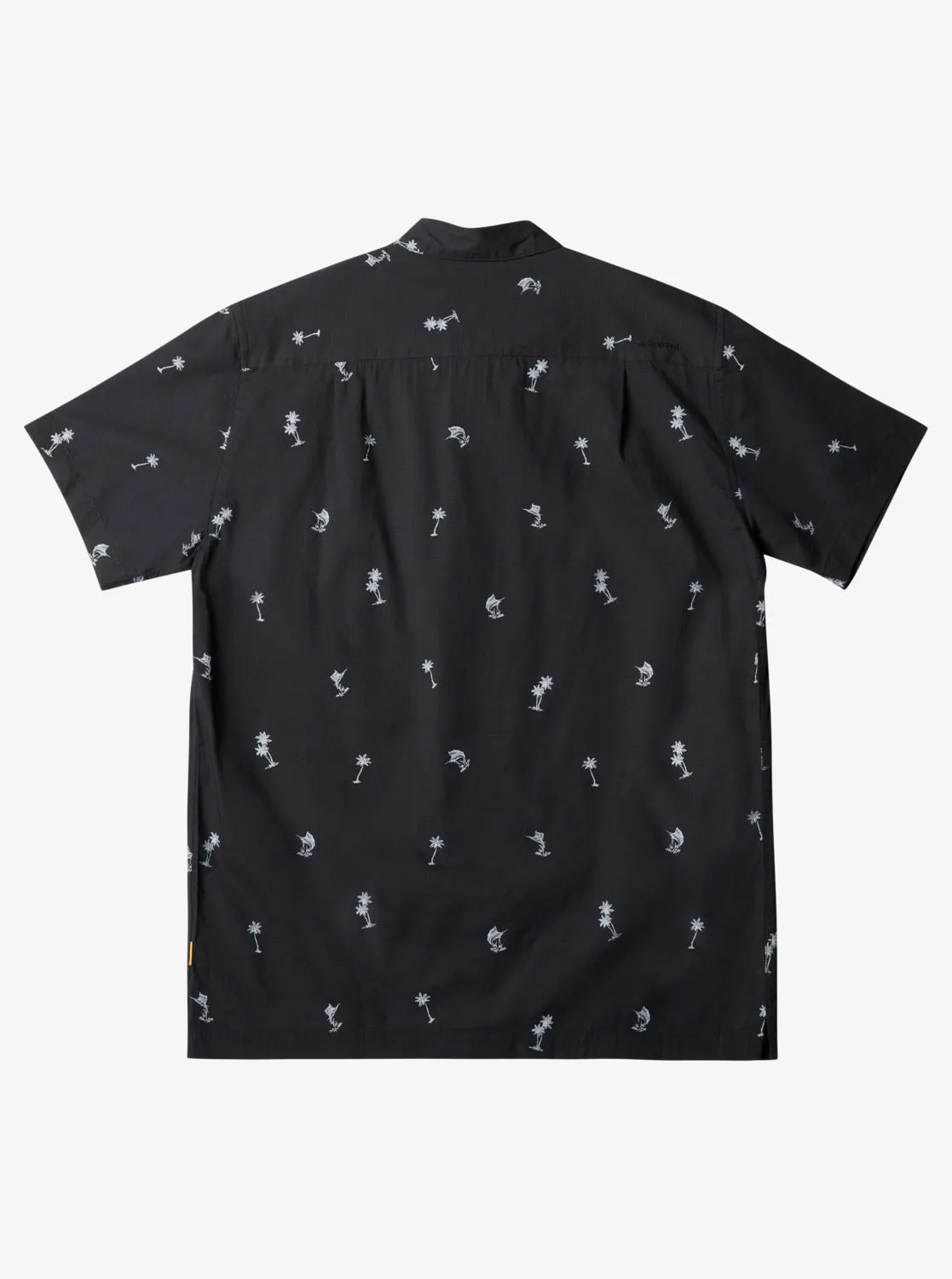 Waterman Sail Palm Short Sleeve Shirt - Black Sail Palms sold by Quiksilver product image thumbnail 2