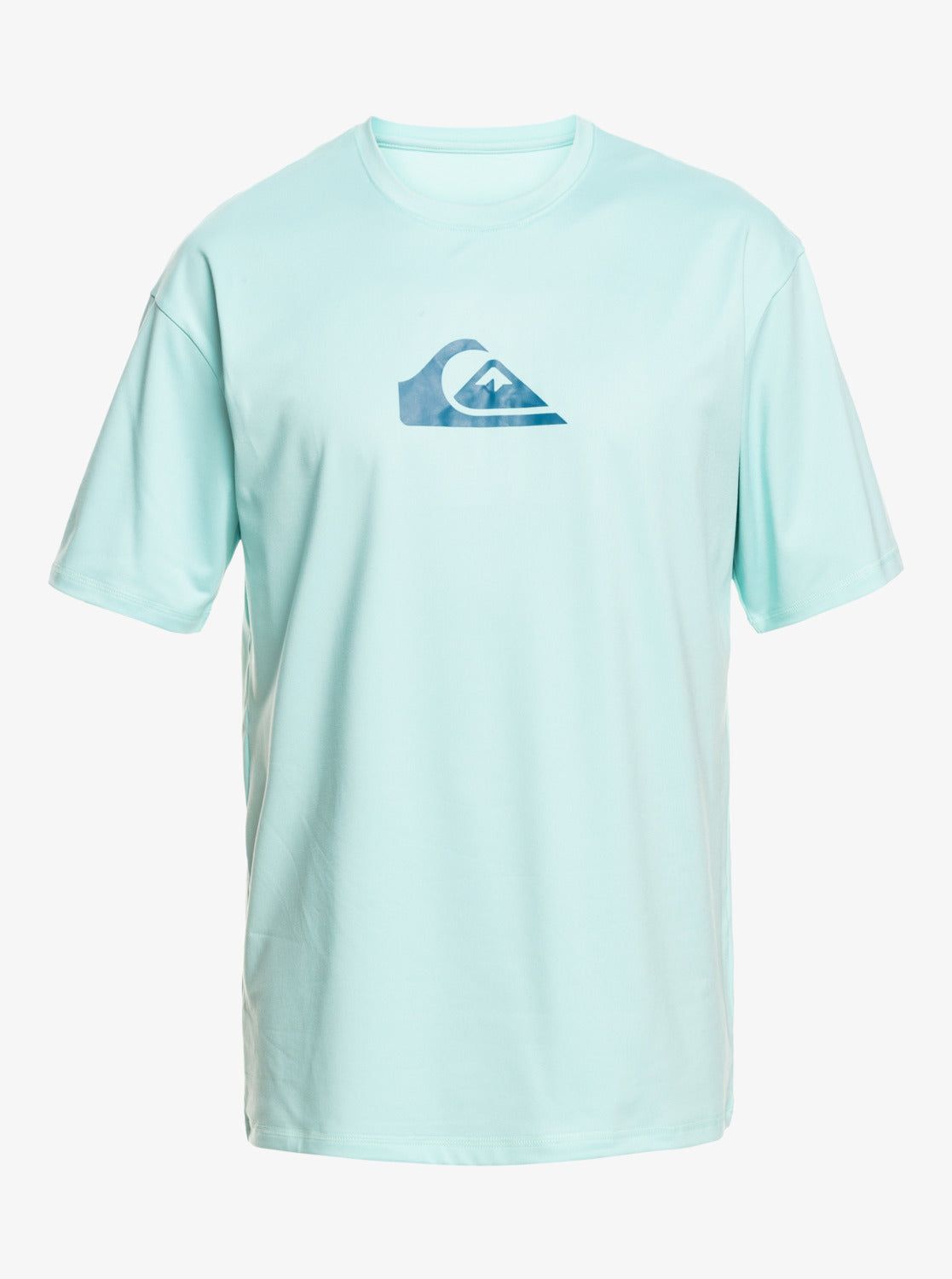 Boys 8-16 Solid Streak Short Sleeve Upf 50 Surf T-Shirt - Angel Blue sold by Quiksilver