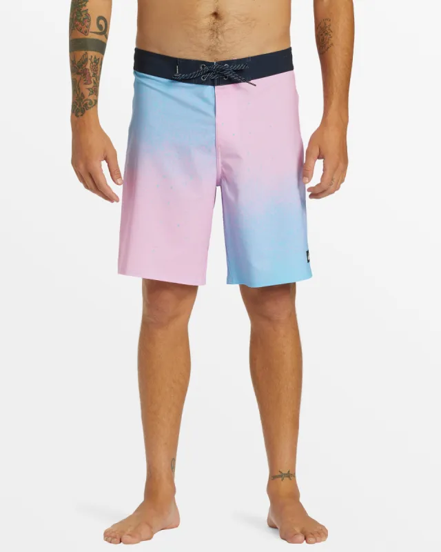 Surfsilk Straight Leg 19" Boardshorts - Prisim Pink made by Quiksilver