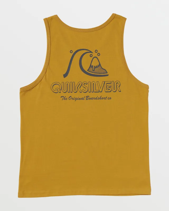Original Boardshort Co T-Shirt - Mustard sold by Quiksilver