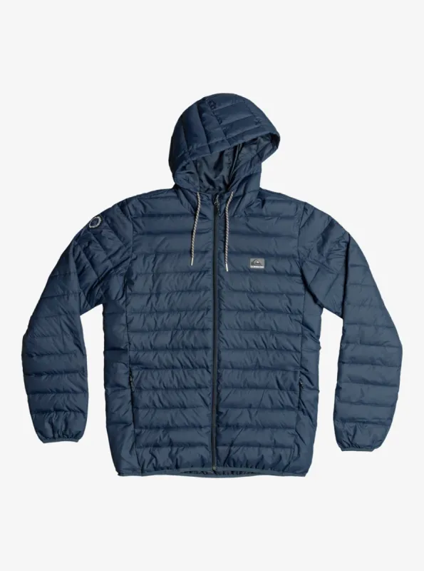 Scaly Puffer Jacket - Navy Blazer sold by Quiksilver