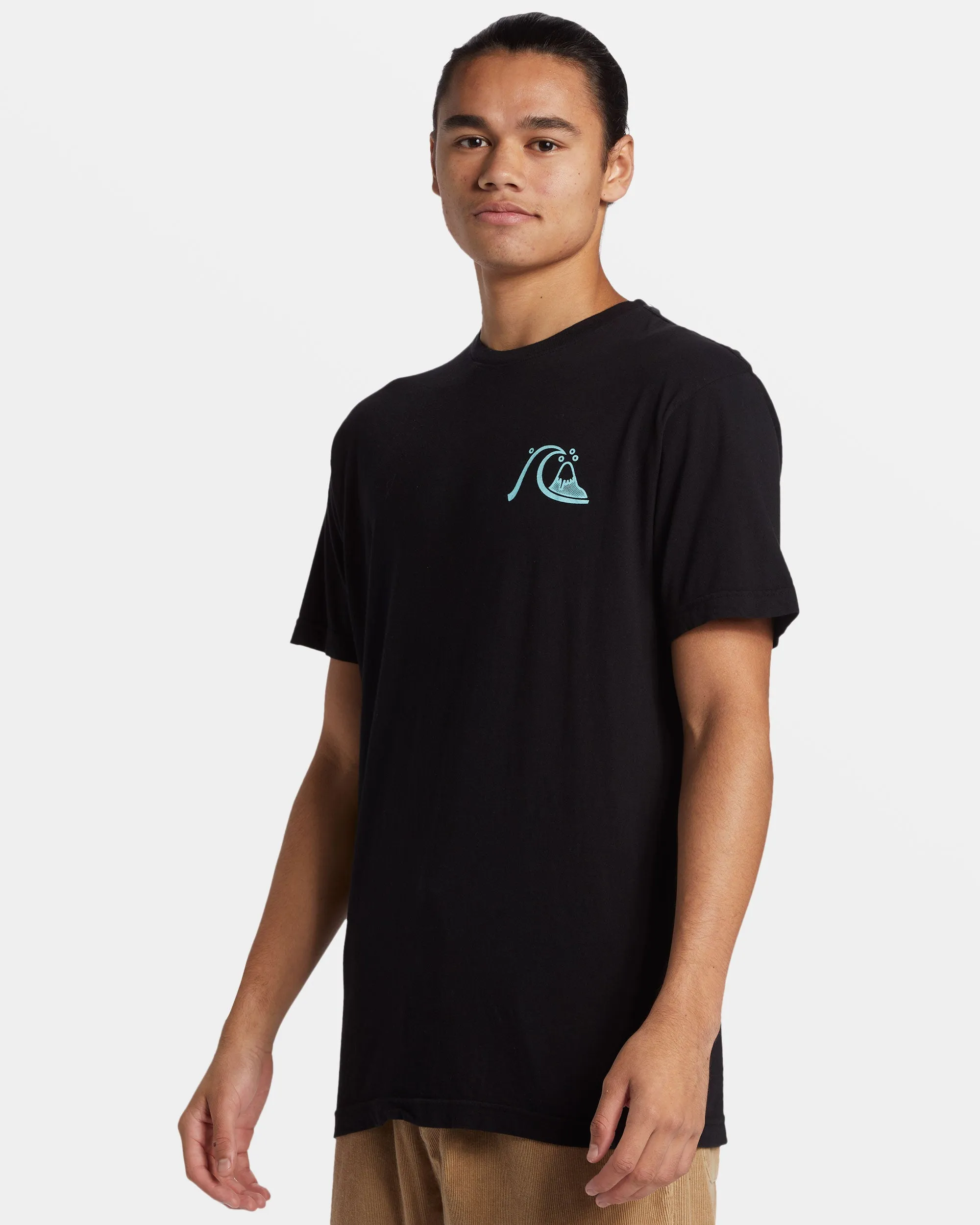 Send Wax Mtz T-Shirt - Black sold by Quiksilver product image thumbnail 4