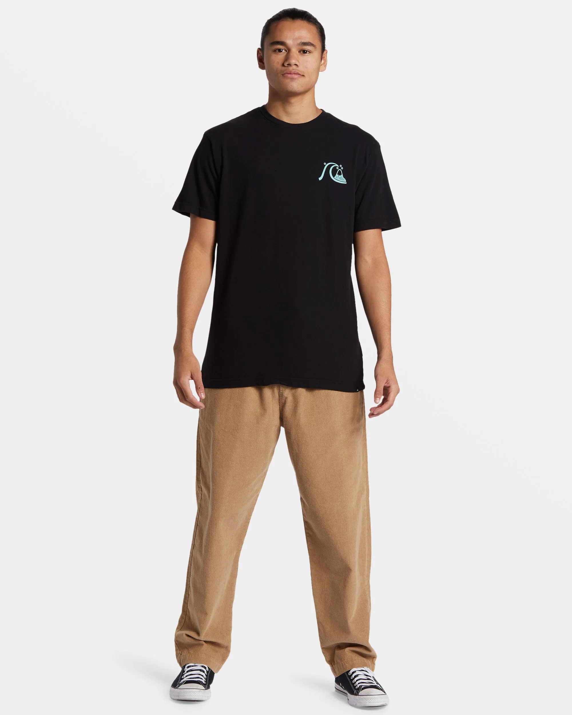 Send Wax Mtz T-Shirt - Black sold by Quiksilver product image thumbnail 3