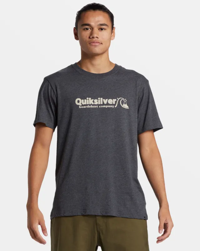 Twinnies Mod T-Shirt - Charcoal Heather made by Quiksilver