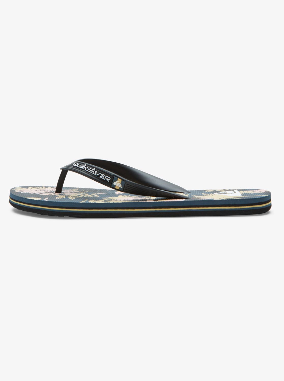 Molokai Air Flow Flip-Flops - Black/Grey/Black sold by Quiksilver product image thumbnail 2