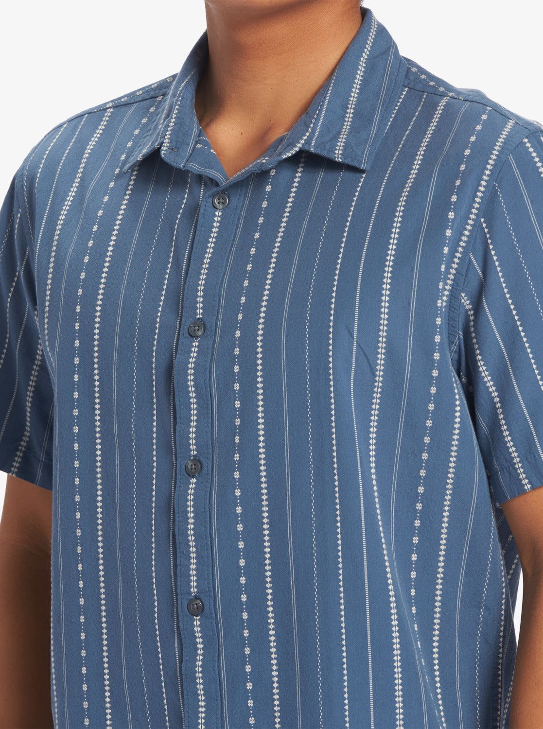 Heat Wave Short Sleeve Woven Shirt - Snow White Heat Waves sold by Quiksilver product image thumbnail 5