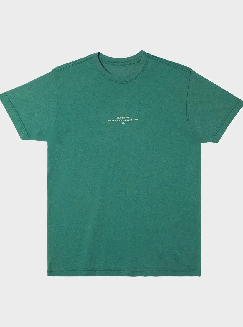 Waterman Campgrounds T-Shirt - Smoke Pine Heather sold by Quiksilver product image thumbnail 2