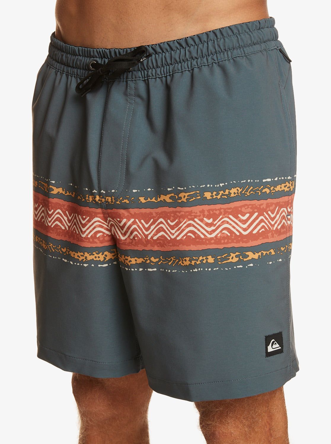 Surfsilk Mesa Stripe 17" Volleys - Dark Slate sold by Quiksilver product image thumbnail 4
