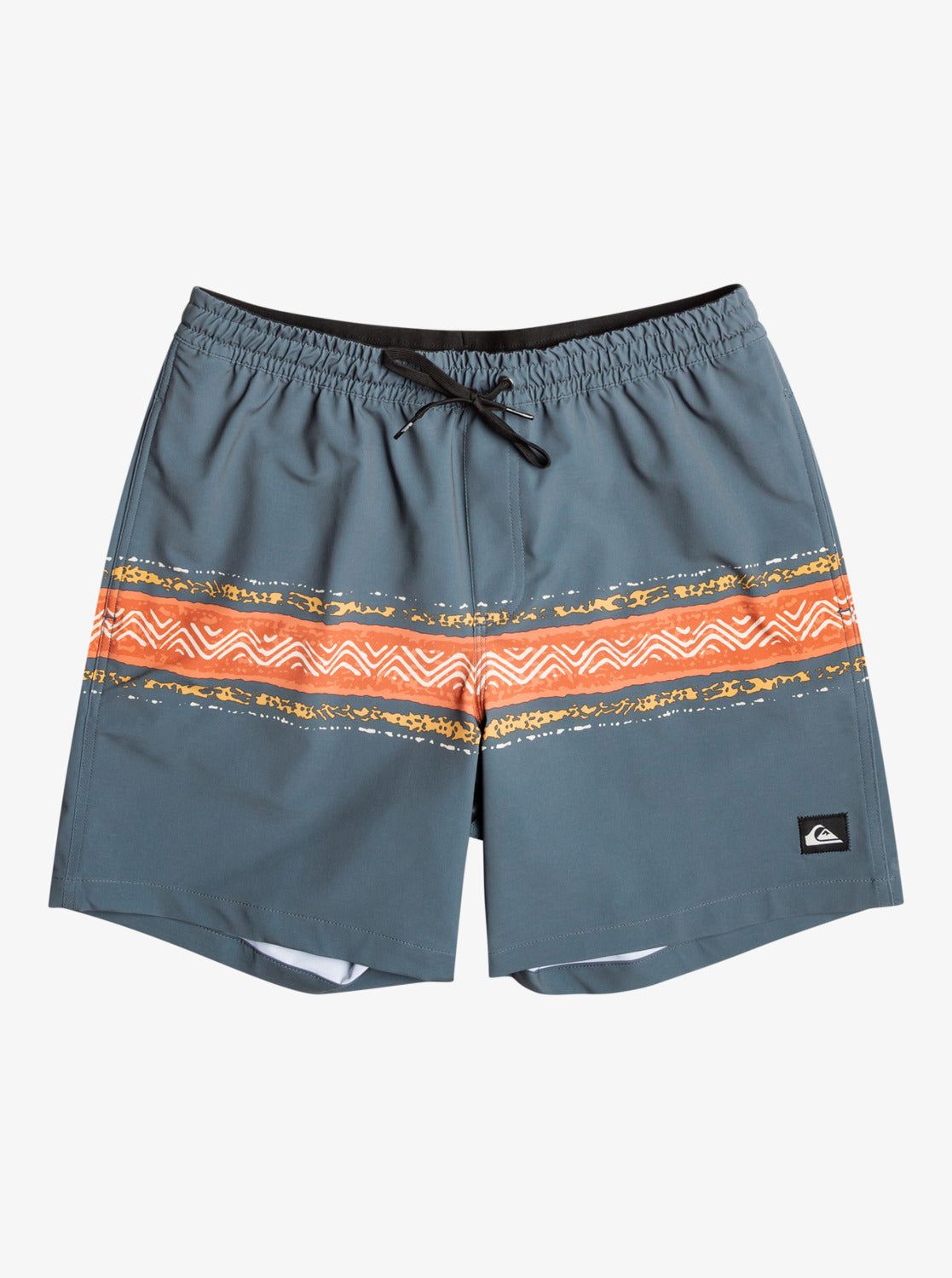 Surfsilk Mesa Stripe 17" Volleys - Dark Slate sold by Quiksilver