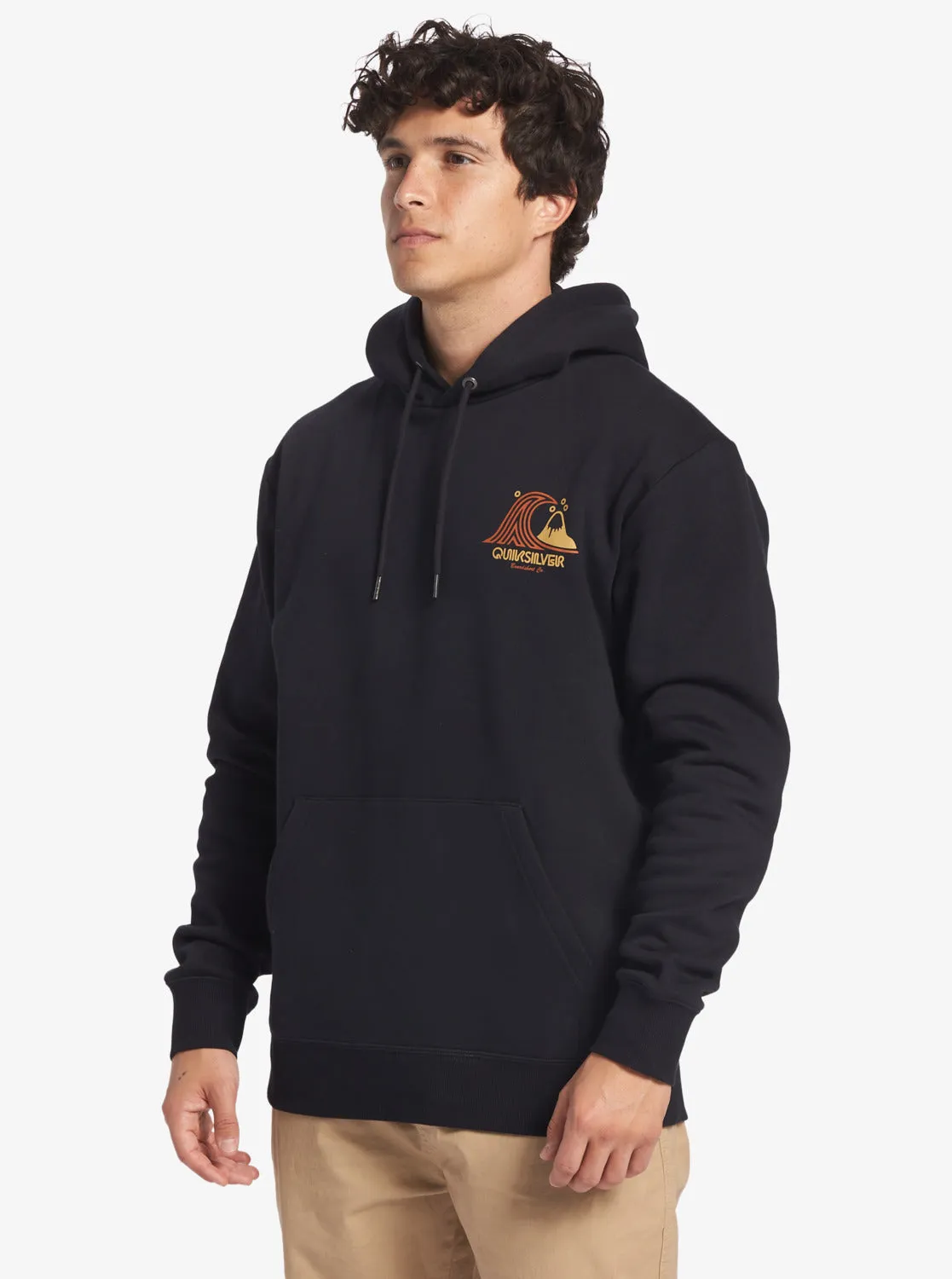 Generator Pullover Fleece Crew Neck Sweatshirt - Black sold by Quiksilver product image thumbnail 4