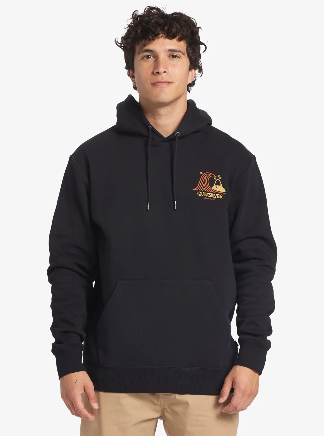 Generator Pullover Fleece Crew Neck Sweatshirt - Black sold by Quiksilver product image thumbnail 3