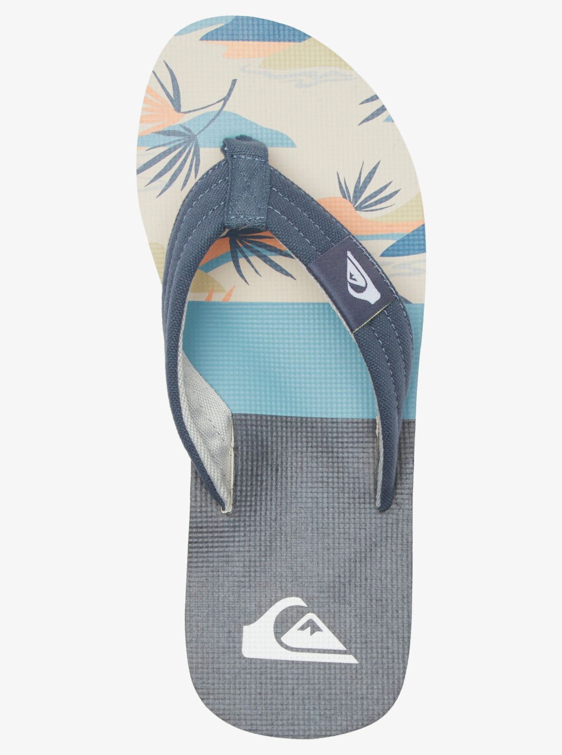 Molokai Layback Sandals - Grey/Grey/White sold by Quiksilver product image thumbnail 4