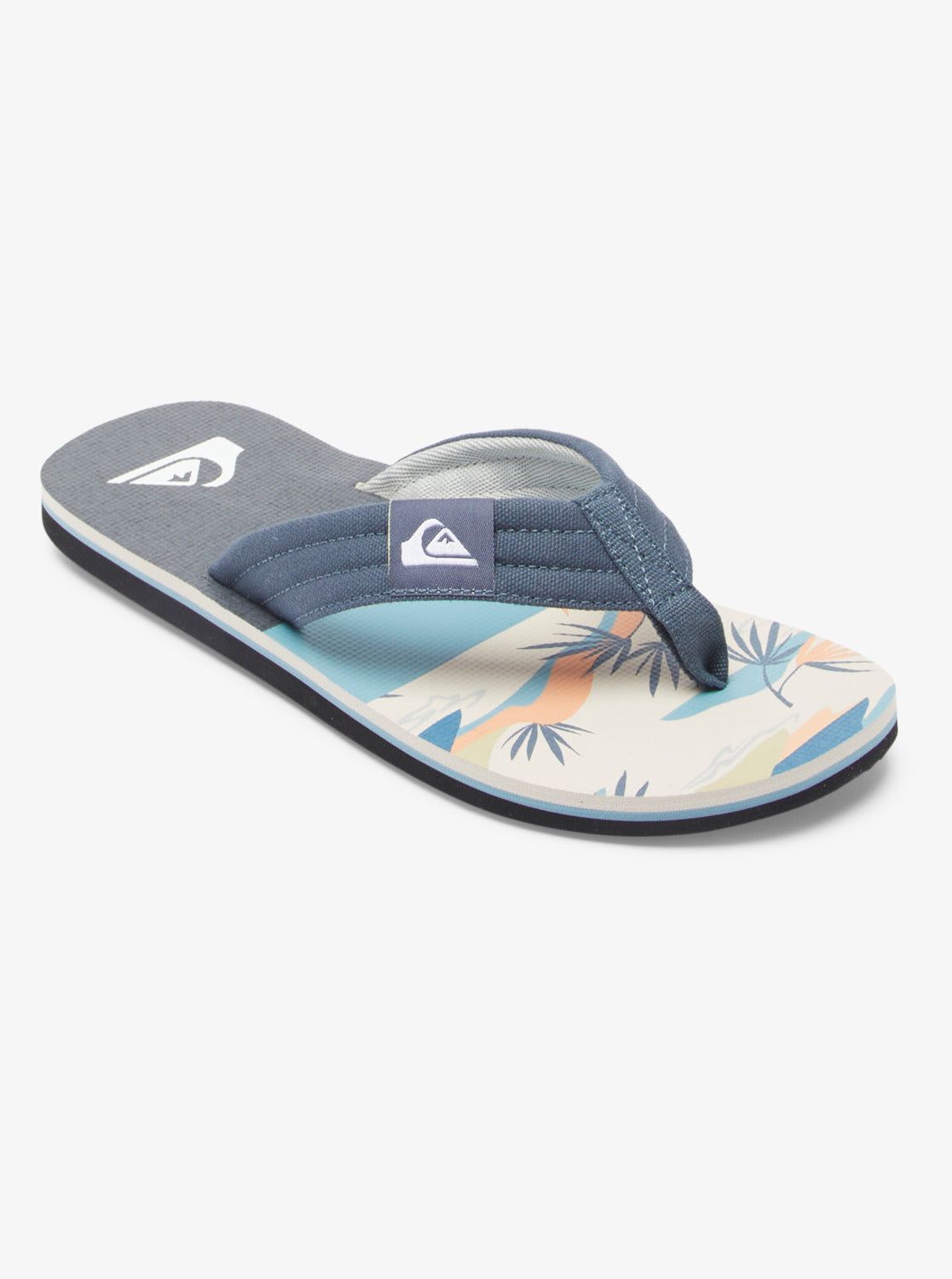 Molokai Layback Sandals - Grey/Grey/White sold by Quiksilver