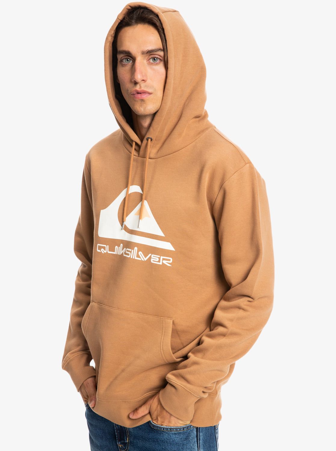 Big Logo Pullover Hoodie - Chipmunk sold by Quiksilver product image thumbnail 4