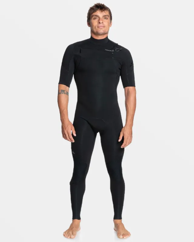 2/2mm Everyday Sessions Short Sleeve Spring Suit - Black sold by Quiksilver