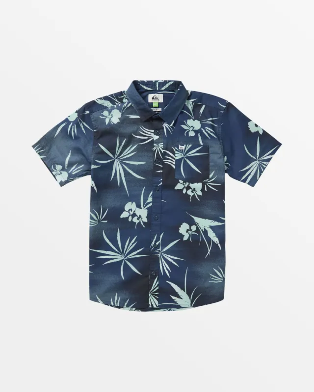 Boys 8-16 Fade Out Short Sleeve Shirt - Naval Academy Fade Out sold by Quiksilver
