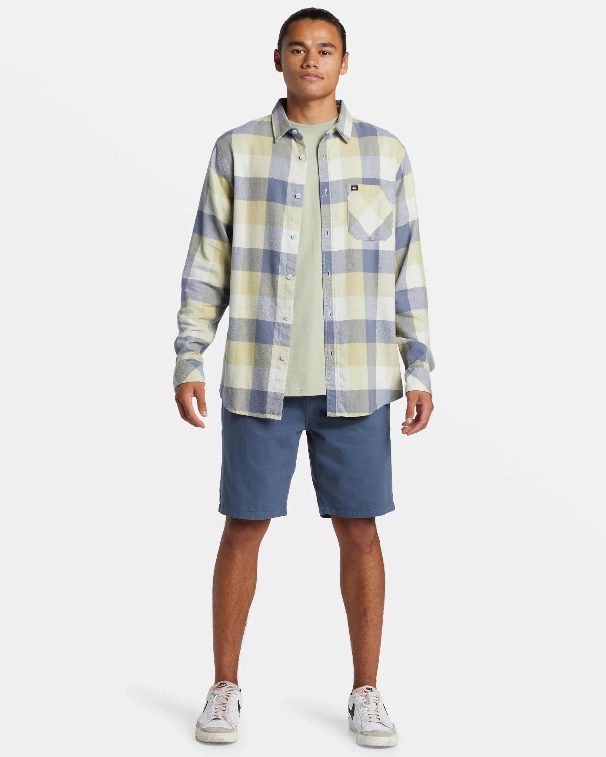 Motherfly Long Sleeve Flannel - Winter Pear Motherfly sold by Quiksilver product image thumbnail 3