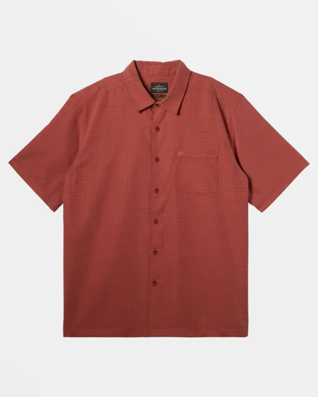 Waterman Centinela Premium Anti-Wrinkle Shirt - Tandori Spice Centinella sold by Quiksilver