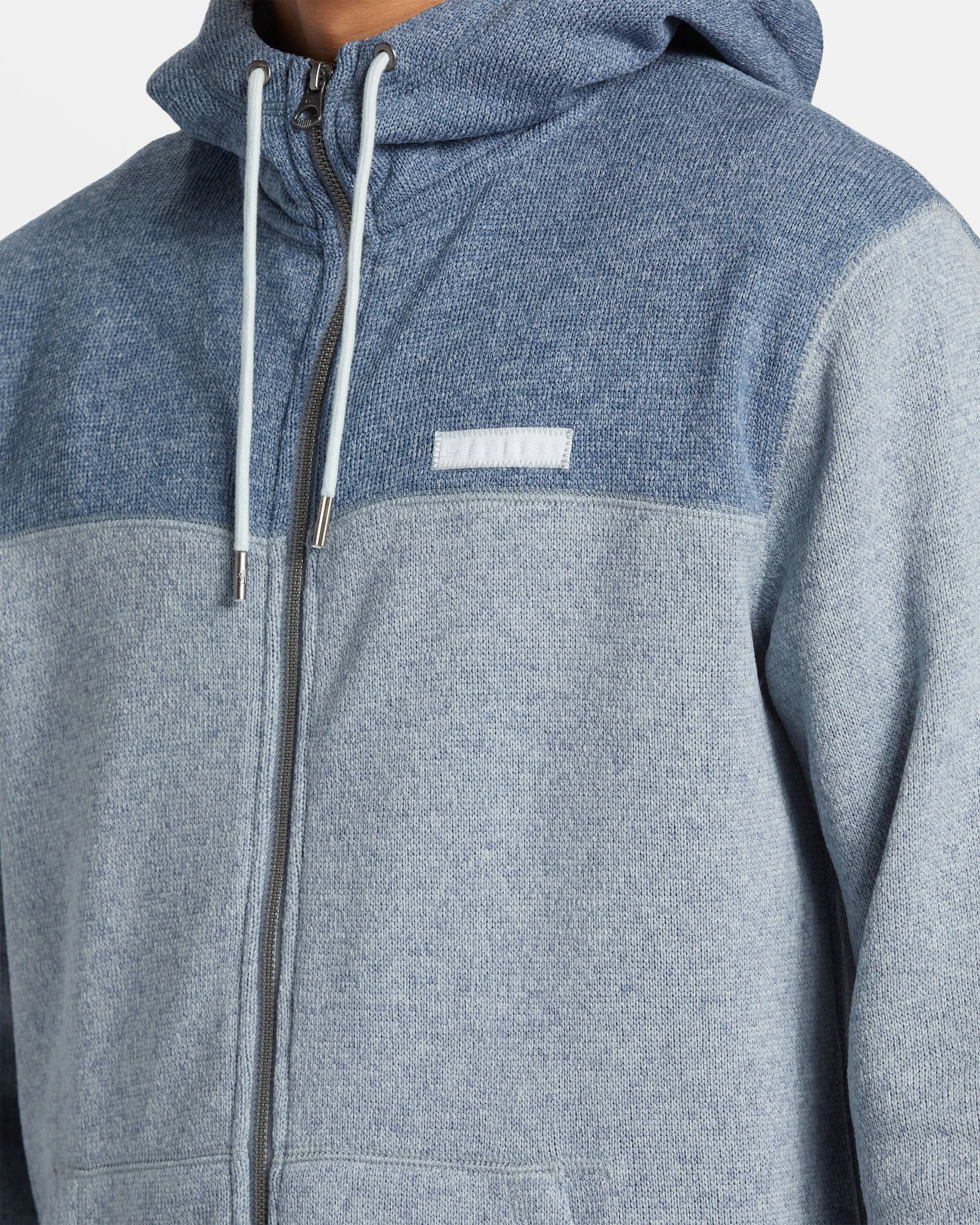 Keller Block Zip-Up Hoodie - Ice Flow Heather sold by Quiksilver product image thumbnail 5