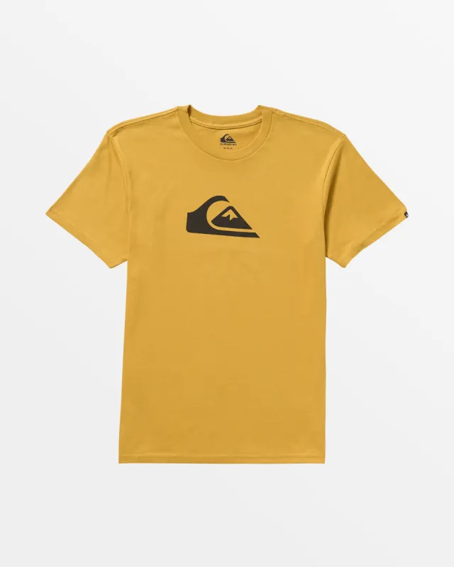 Comp Logo T-Shirt - Mustard sold by Quiksilver