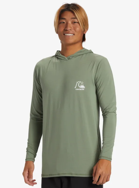 DNA Hood Hooded Surf Tee - Sea Spray sold by Quiksilver