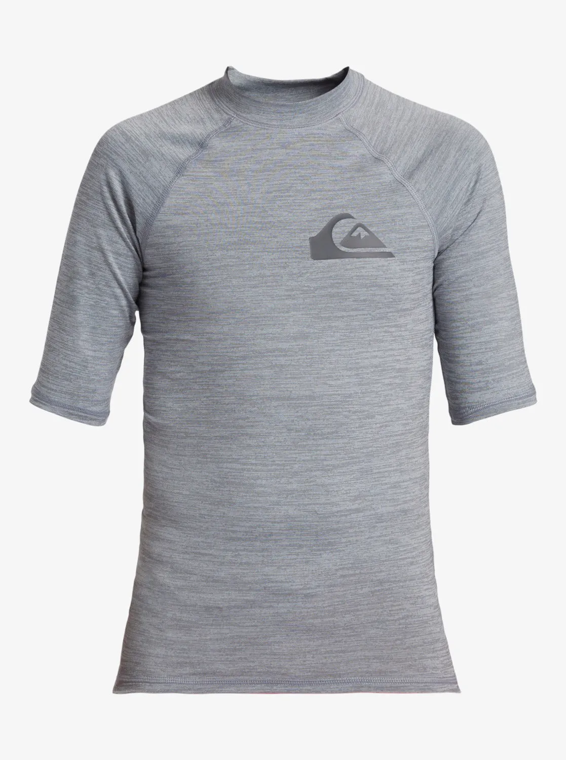 Boys 8-16 Everyday UPF 50 Short Sleeve Rashguard - Quarry Heather sold by Quiksilver product image thumbnail 4