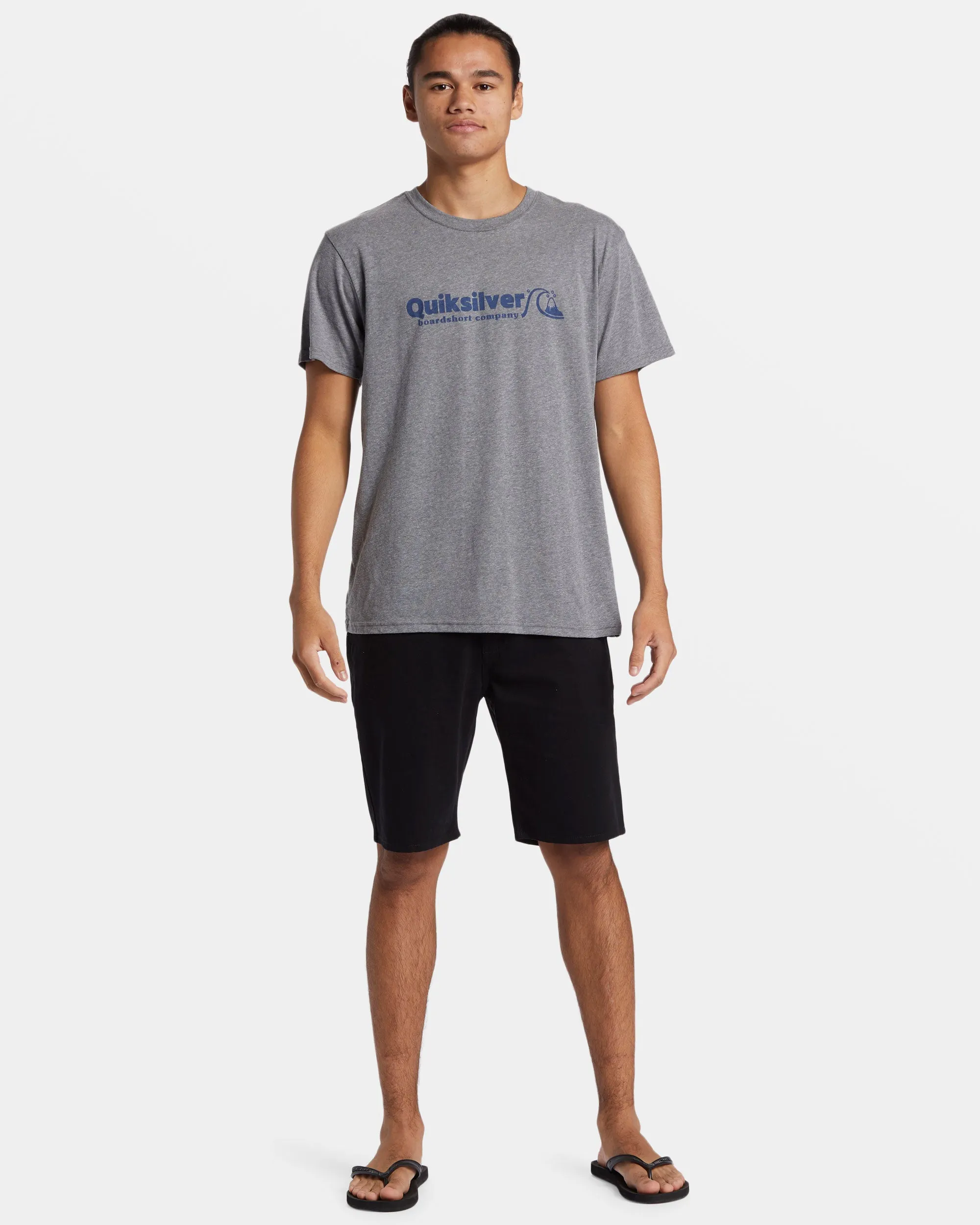 Twinnies Mod T-Shirt - Medium Grey Heather sold by Quiksilver product image thumbnail 3