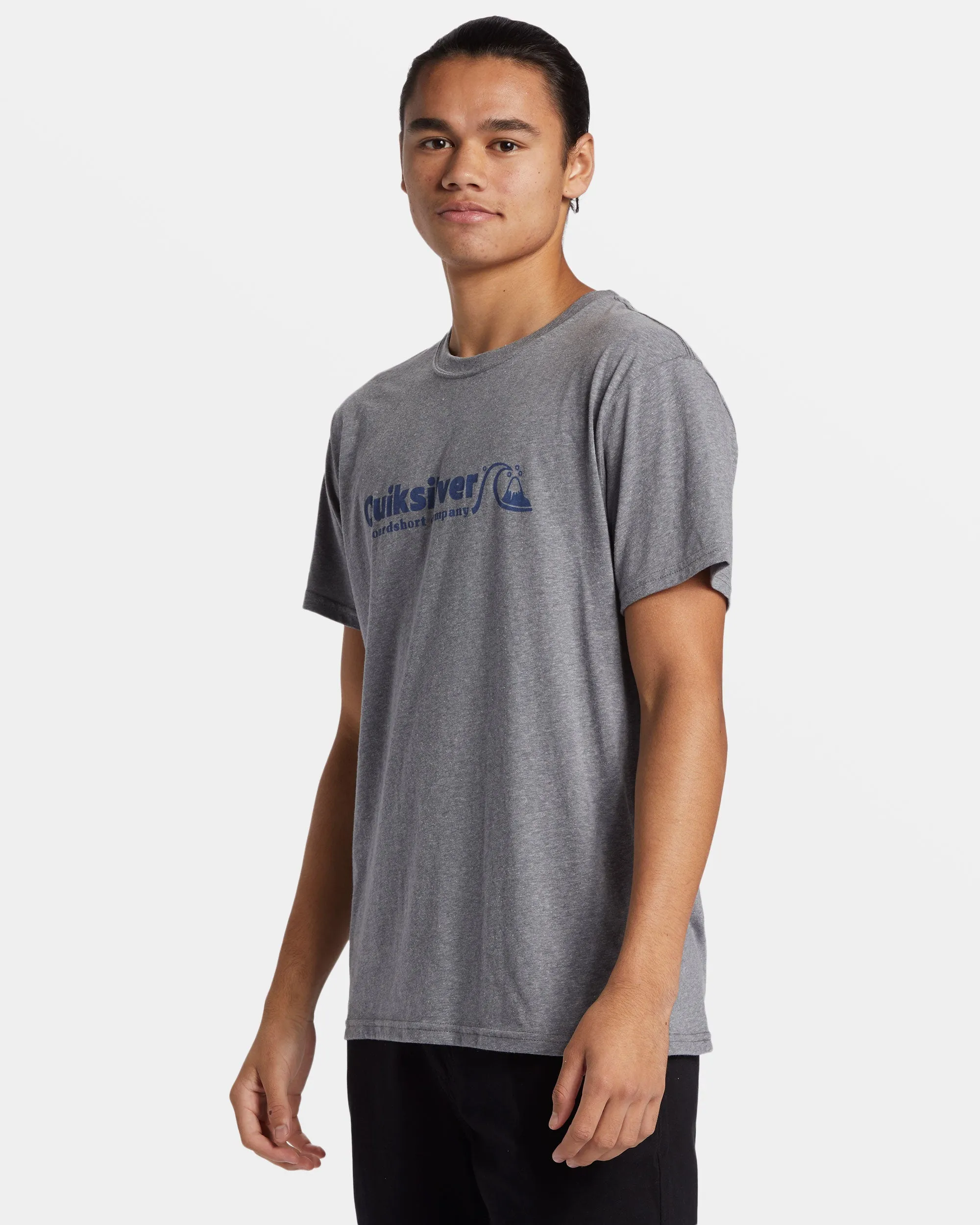 Twinnies Mod T-Shirt - Medium Grey Heather sold by Quiksilver product image thumbnail 4